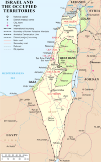 UN map of Israel 